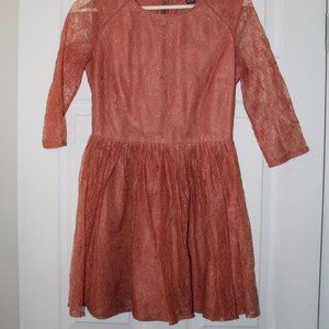 Orange Lace Forever 21 S Mini Dress